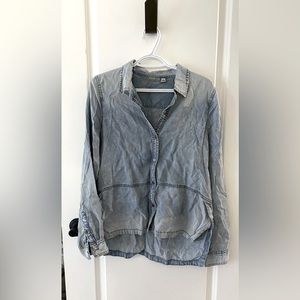 Holding Horses Chambray Blouse